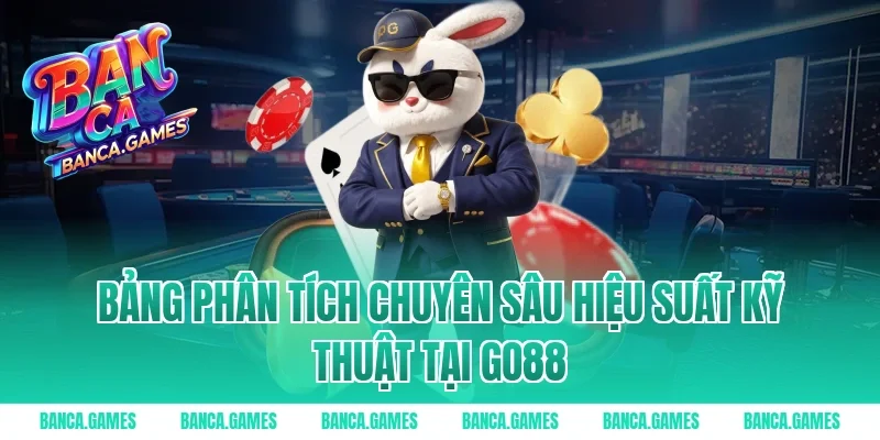 Bảng phân tích chuyên sâu hiệu suất kỹ thuật tại Go88
