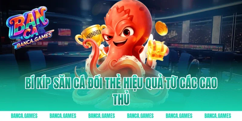 Bí kíp săn cá đổi thẻ hiệu quả từ các cao thủ